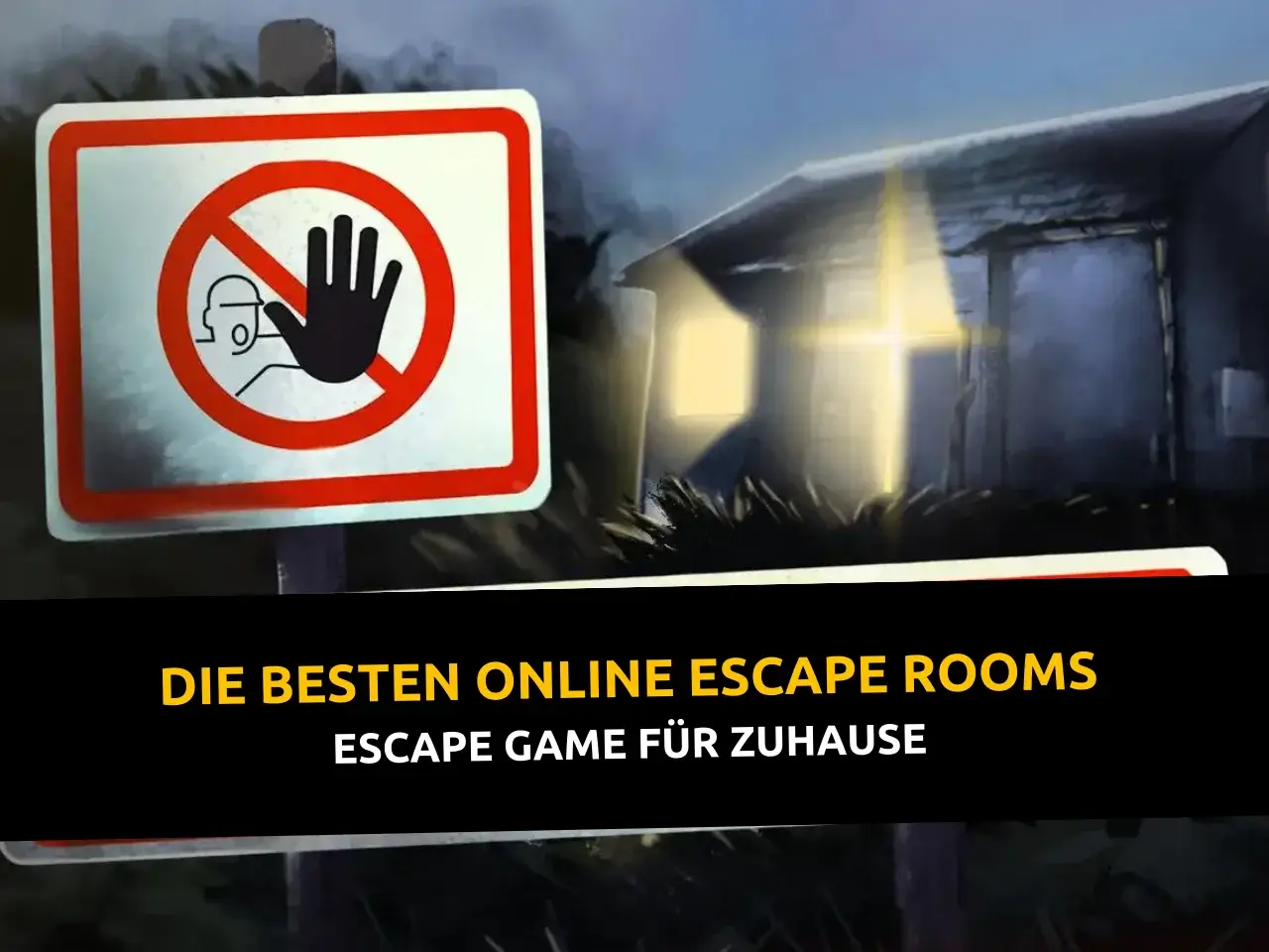 Online Escape Room "Betreten verboten" von Lenton Online Escape