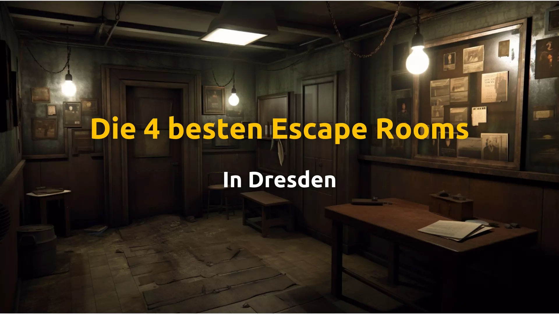 Escape Room Dresden von den besten 4 Escape Rooms Dresden