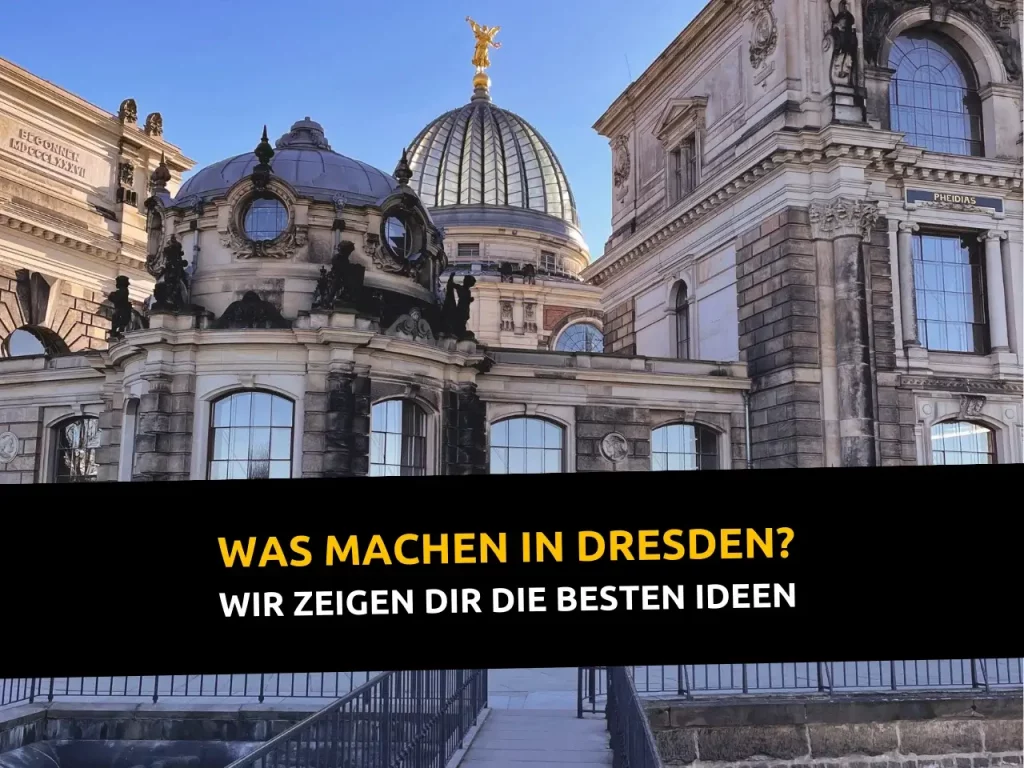 Dresden Altstadt Blick auf Hochschule für bildende Künste