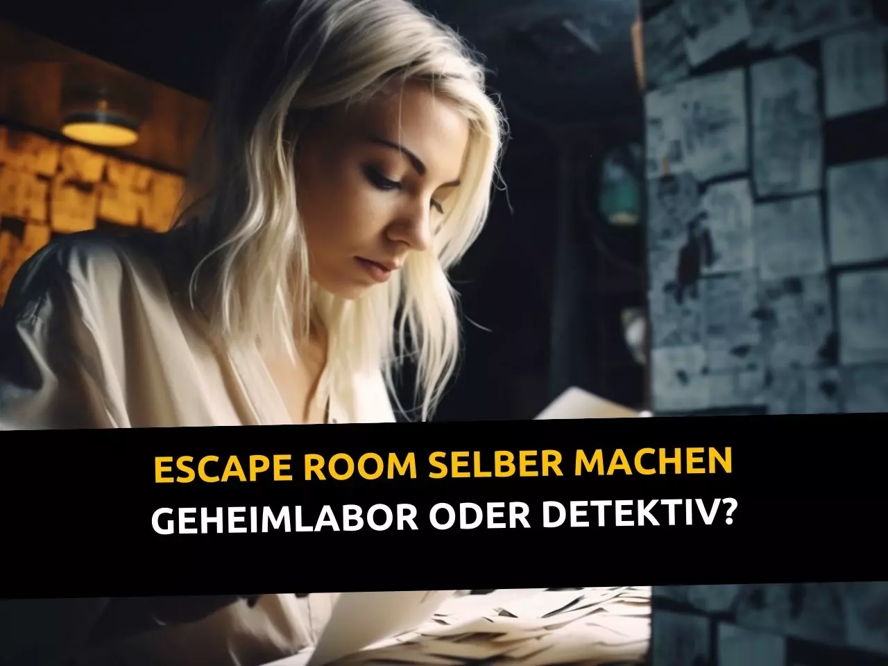 Escape Room selber machen, Deine DIY Anleitung