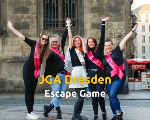 JGA Dresden Frauen haben Spaß beim Escape Game