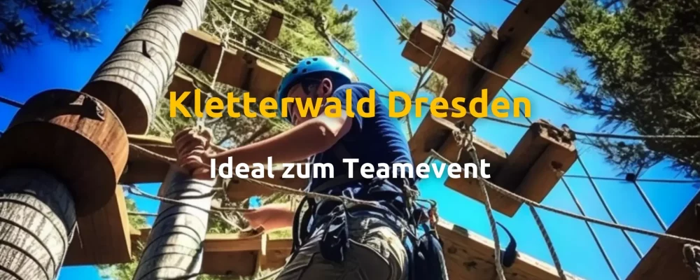 Teamevent Dresden Kletterwald