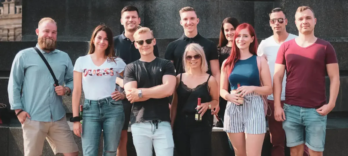 Gruppenfoto von Teamevent Leipzig mit Escpe Room bei Epic Escape