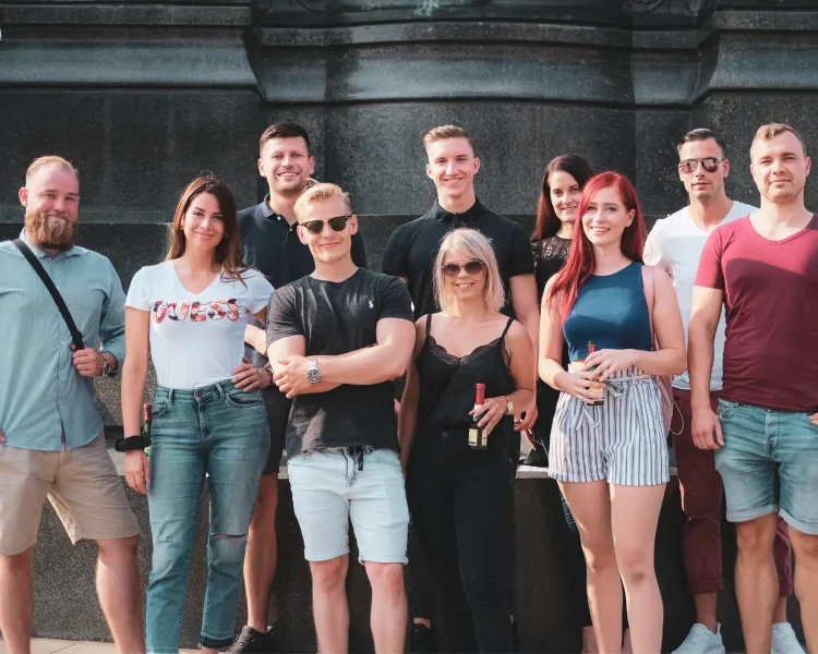 Gruppenfoto von Teamevent Dresden bei Epic Escape